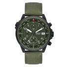 Relógio Orient ST Elite Land MPSNC006 E2EX Cronógrafo Aviador Verde Relógio Orient ST Elite Land MPSNC006 E2EX Cronógrafo Aviador Verde