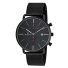 Relogio oslo cronografo preto metal preto ompsscym0001 p1px cor:preto