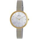 Relógio Oslo Feminino Ref: Oftsss9t0049 B1sk Slim Bicolor