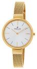 Relógio Oslo Feminino Slim OFGSSS9T0001 S1KX Pulseira Mesh Dourado
