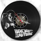 Relogio Parede De Volta Para O Futuro Back The Future Vinil Promoção