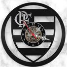Relógio Parede Flamengo Times Futebol Disco Vinil Decoração Promoção