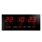 Relógio Parede Led Digital Grande 47cm Data Termômetro Firma Academia Hospital