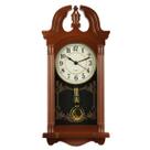 Relógio Parede Marrom Estilo Antiquado Decoração 51x23cm