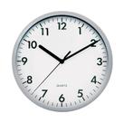 Relógio Parede Quartz 20Cm Prata Yazi