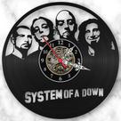 Relógio Parede System Of A Down Bandas Rock Pesado Vinil Lp Promoção
