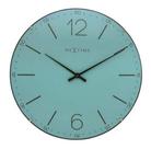 Relógio Parede Turquesa Nextime D=35cm