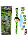 Relógio Projetor Homem Arnha Hulk Homem de Ferro Minnie