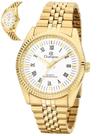 Relógio pulso Champion prova D'agua dourado cor a correia dourado mostrador branco