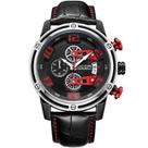 Relógio Quartz Retro Strap Masculino megir cronógrafo militar