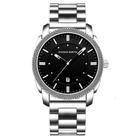 Relógio Quartzo Impermeável de Aço Inoxidável Masculino Esportivo Estilo Casual