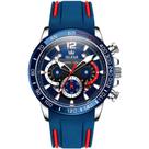 Relógio Quartzo Impermeável Masculino Esportivo Casual Pulseira de Borracha Relógio Quartzo Impermeável Masculino Esportivo Casual Pulseira de Borracha
