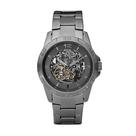 Relógio Relic Damon Automático em Aço Inoxidável Cinza Gunmetal