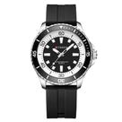 Relógio RNONDRY Classic para homens com pulseira de silicone à prova d'água