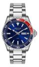 Relógio Seculus Automatico Pepsi -vermelho/azul 44237g0svna5 Prateado Azul Vermelho