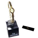 Relógio Seculus Feminino Analógico Dourado Mini 44029LPSVDB1