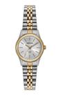 Relogio Seculus feminino dourado e prata bicolor misto pequeno mini a prova dágua banhado folheado 44193LPSVBA2