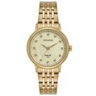 Relógio Seculus Feminino Ref: 77331lpsvda1 Casual Aço Dourado