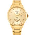Relógio Seculus Long Life Dourado Masculino 44016GPSVDA1