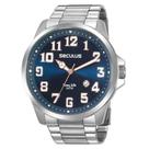 Relógio Seculus Long Life Prata Masculino 20929G0SVNA2