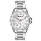 Relógio Seculus Masculino Aço Casual Prata Calendário 44216G0SVNA2
