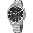 Relógio SECULUS Masculino Cronógrafo Casual Prata Referência: 20909G0SVNA4