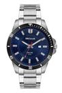 Relógio seculus masculino long life 44203g0svna1 prata