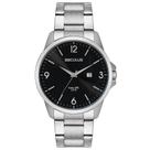 Relógio Seculus Masculino Prata Aço Calendário Visor Preto 44218G0SVNA2 Relógio Seculus Masculino Prata Aço Calendário Visor Preto 44218G0SVNA2