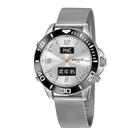 Relógio Seculus Masculino Ref: 20792gpsvpu2 Anadigi GMT Prateado
