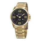 Relógio Seculus Masculino Ref: 20930gpsvda2 Casual Dourado