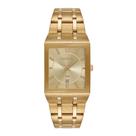 Relógio Seculus Masculino Ref: 77314gpsvda2 Retangular Dourado