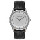 Relógio Seculus Slim 44303G0SVNC3 Couro Preto