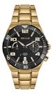 Relógio Seculus Solar Masculino Dourado E Preto 77341gpsvha2 Dourado Preto Preto