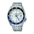 Relógio Seiko 5 Sports GMT Automático Branco SSK033B1 B1SX