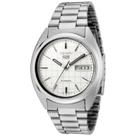 Relógio Seiko SNXF05 5 automático para homens em aço inoxidável