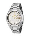 Relógio Seiko SNXG47 5 automático para homens em aço inoxidável