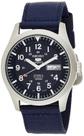 Relógio SEIKO SNZG11K1 com pulseira têxtil automática analógica masculina