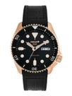 Relógio Seiko SRPD76K1 analógico automático para homens com silicone