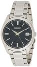 Relógio Seiko SUR309 Essentials para homens com mostrador azul resistente à água de 100 m