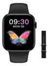 Relógio Smart Digital S28 Pro Preto Original Masculino E Feminino Envio Já Duas Pulseiras