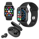 Relógio Smart Watch Digital Masculino Feminino c/ Fone de ouvido Sem Fio