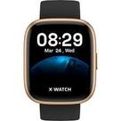 Relógio Smart Watch Orient X-Watch Rose Pusleira Preta