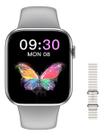 Relógio Smart Watch S28 Pro Branco resistente a agua envio imediato Duas Pulseiras