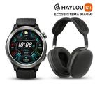 Relógio Smartwatch ECOSSISTEMA XIaomi, Haylou Solar Neo A Prova Dagua Original e Fone P9 Max Bluetooth