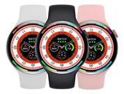 Relógio Smartwatch Feminino E Masculino W28 Pro Redondo