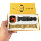 Relógio Smartwatch G9 Ultra Max 2 Pulseiras Dourado Preto Relógio Smartwatch G9 Ultra Max 2 Pulseiras Dourado Preto