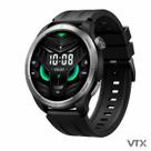 Relógio Smartwatch Haylou Solar Neo Monitor Saúde Alarme Bluetooth Relógio Digital Masculino Preto Compatível Android iOS Original