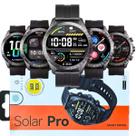 Relogio Smartwatch Haylou Solar Pro Conecta Strava Masculino Chamadas Bluetooth Gps Resistente