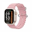 Relógio Smartwatch Hw9 Ultra Mini Amoled Tela 41mm Rosa