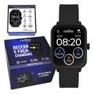 Relogio Smartwatch inteligente Condor preto quadrado COSMART1AA/8P